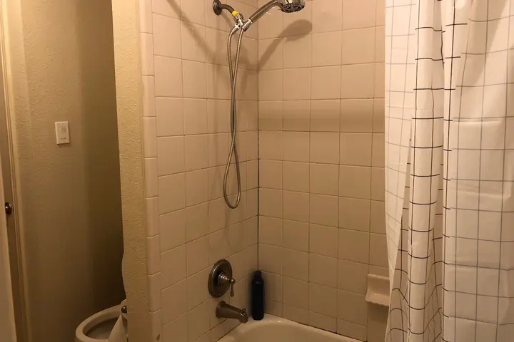 Shared shower and bath